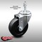 Service Caster 4 Inch SS Soft Rubber Wheel Swivel 3/8 Inch Threaded Stem Caster SCC-SSTS20S414-SRS-381615 - alternate 4